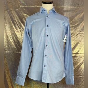 David Donahue Blue Dress Shirt